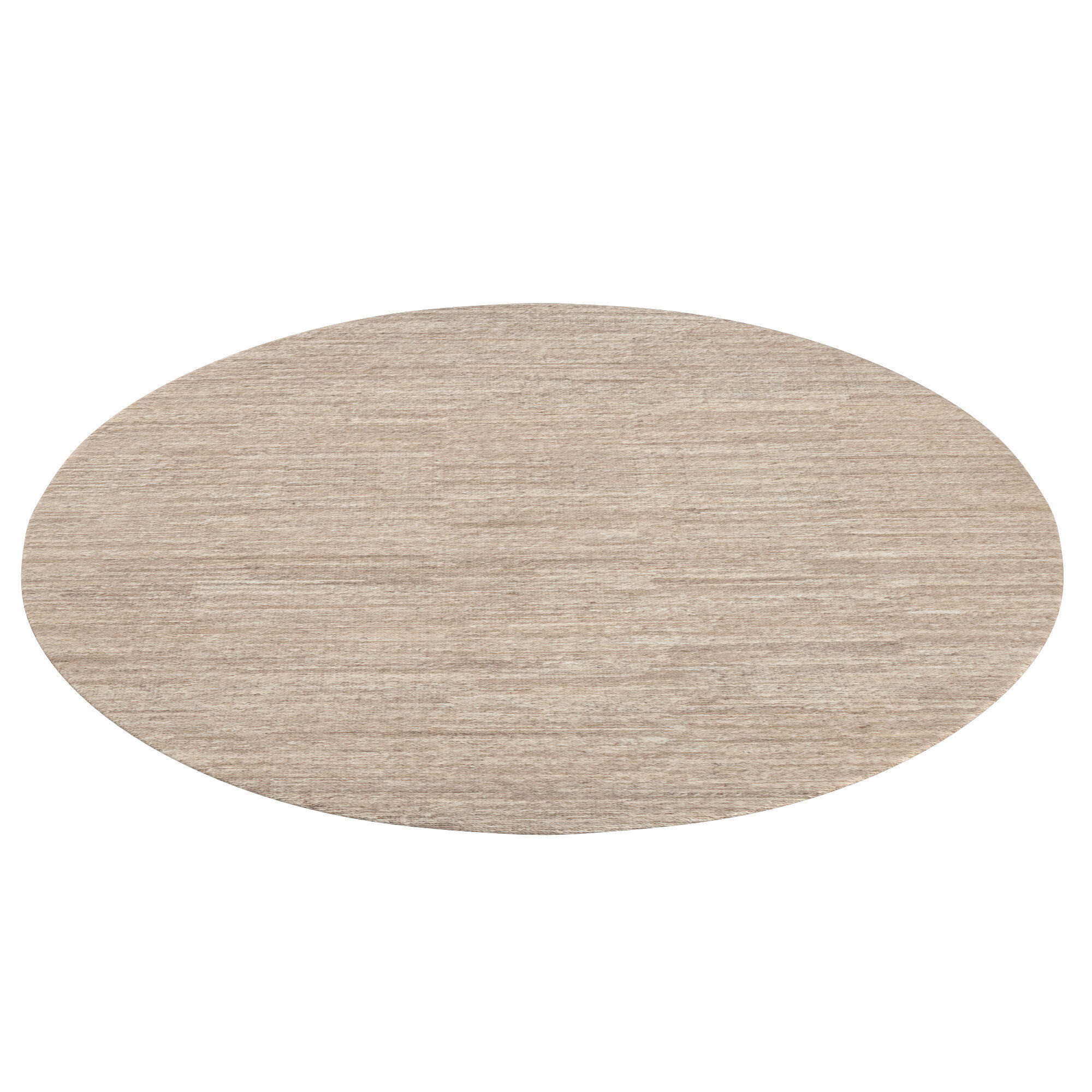 Siyal Wool Rug sand round 3D model_2