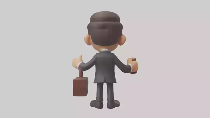 Cartoon Lawyer model