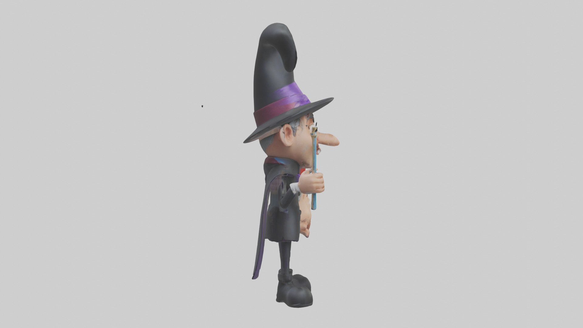 Cartoon Magician model 3D model_13