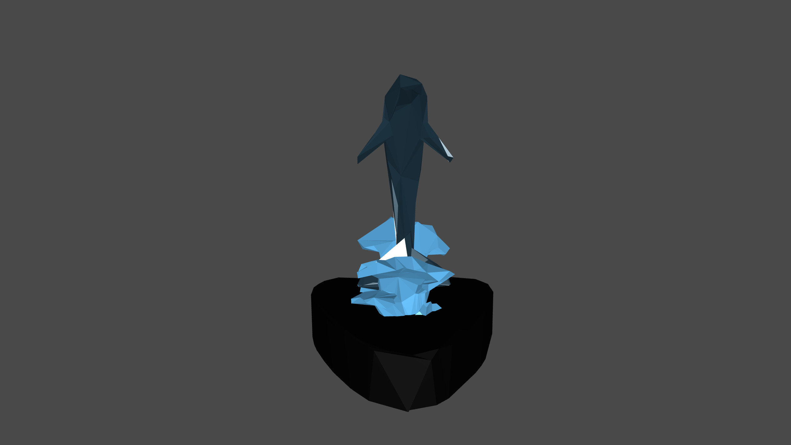 Dolphin Low Poly Low-poly 3D model_16