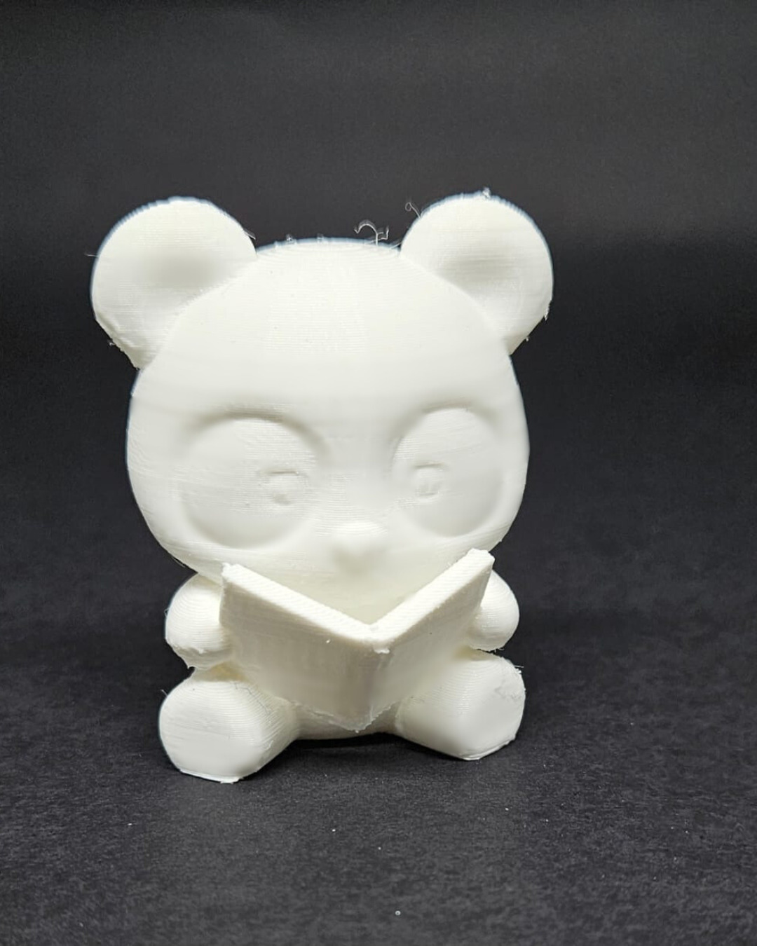 Panda Reading a Book 3D print model_5