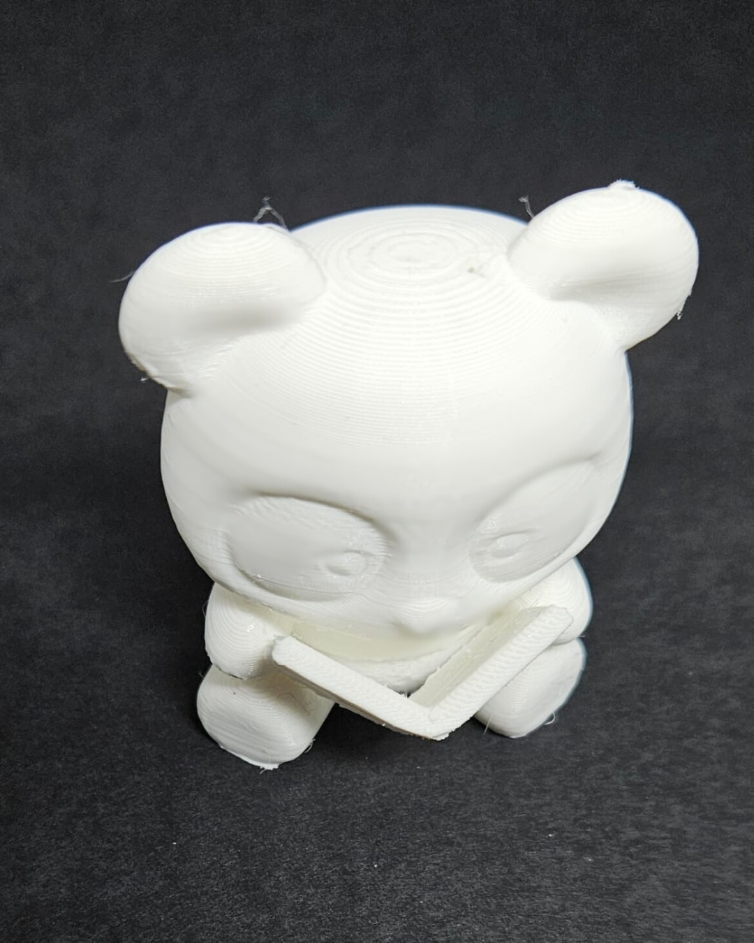Panda Reading a Book 3D print model_6