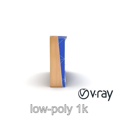 Spacious Built-In Wardrobe Interior model pack Low-poly 3D model