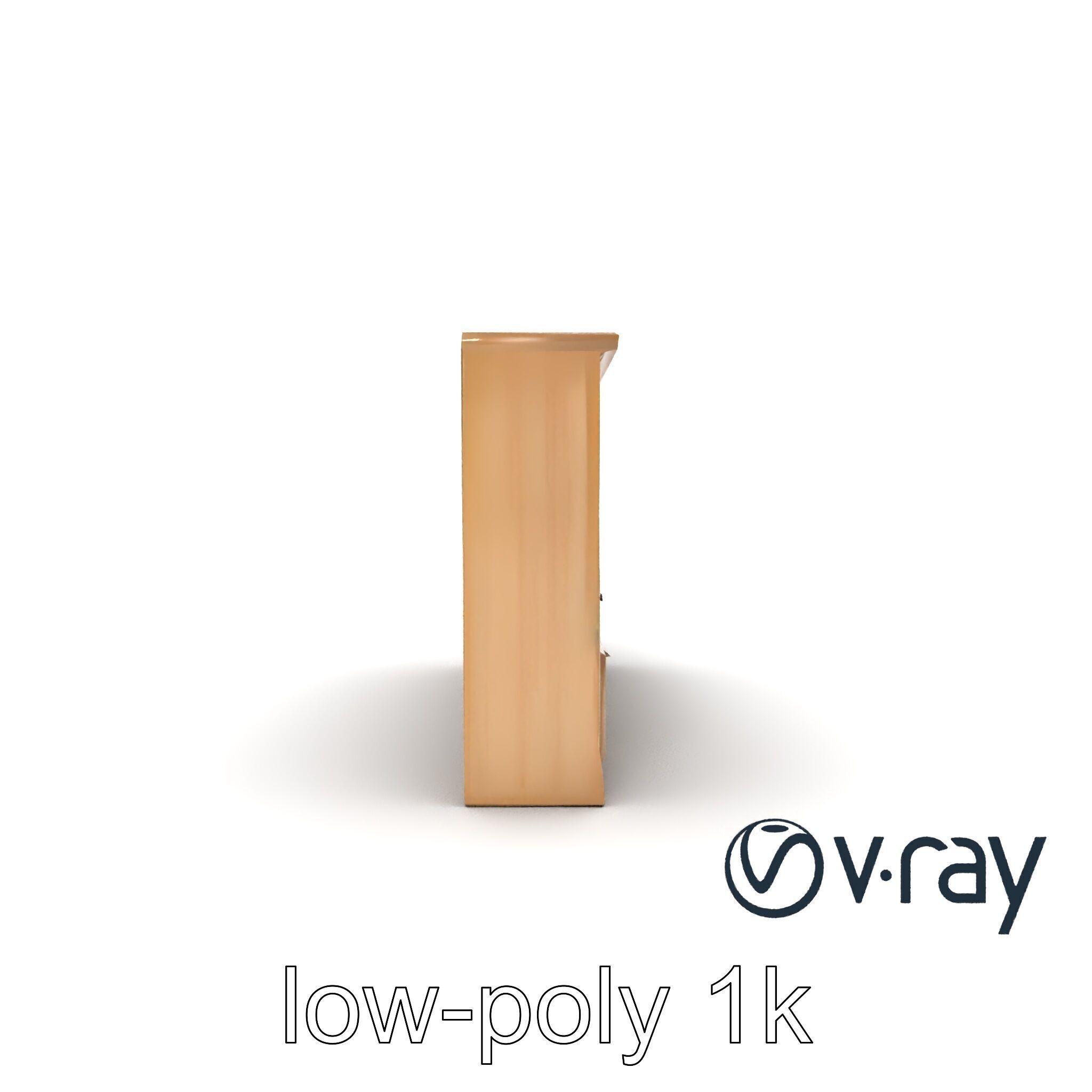 Spacious Built-In Wardrobe Interior model pack Low-poly 3D model_26