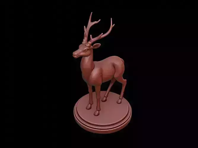 Antelope Animal Figure Printable