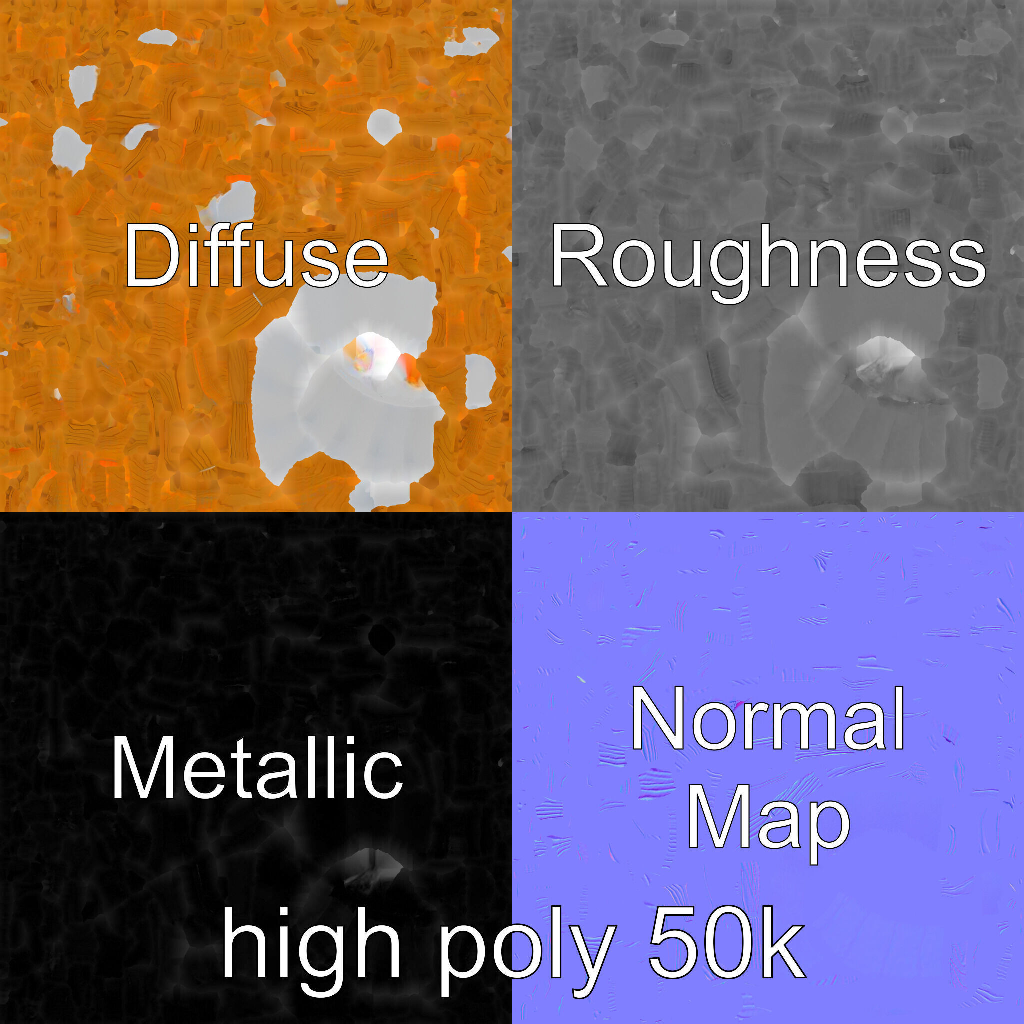 Modern Wooden Wall Shelf with Vase model pack Low-poly 3D model_5