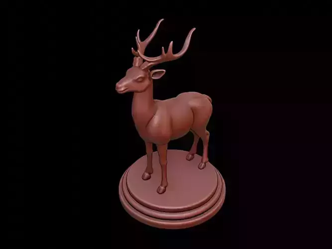 Antelope Animal Figure Printable