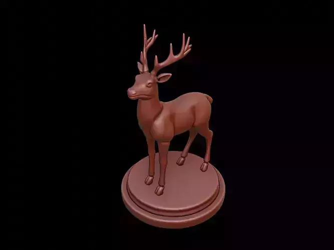 Antelope Animal Figure Printable