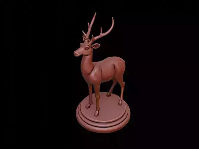 Antelope Animal Figure Printable