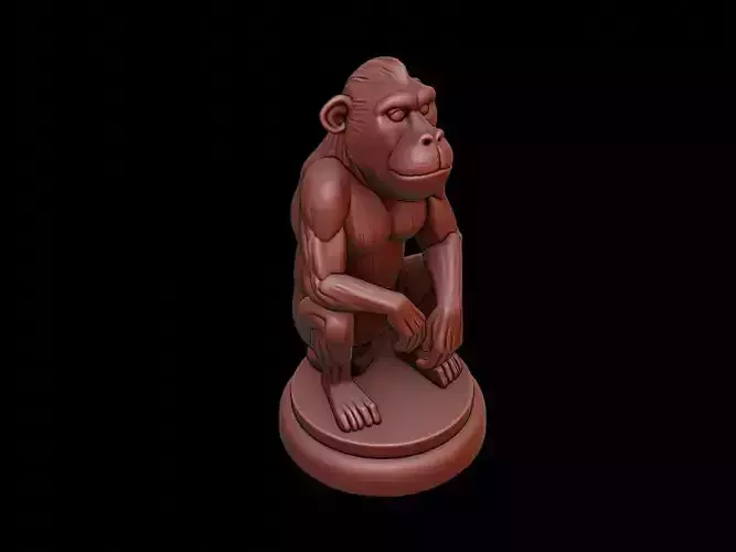 Baboon Animal Figure Printable