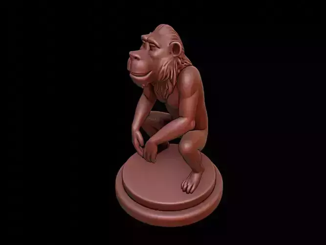 Baboon Animal Figure Printable