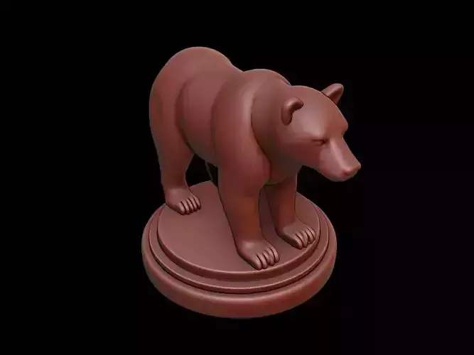 Bear Animal Figure Printable