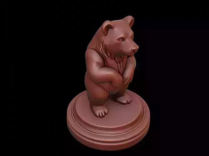 Bear Animal Figure Printable