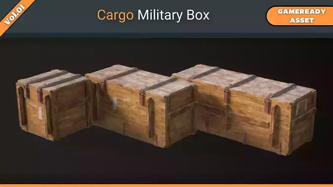 CargoMilitaryBox   GameReady Assets
