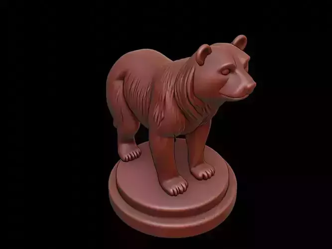 Bear Animal Figure Printable