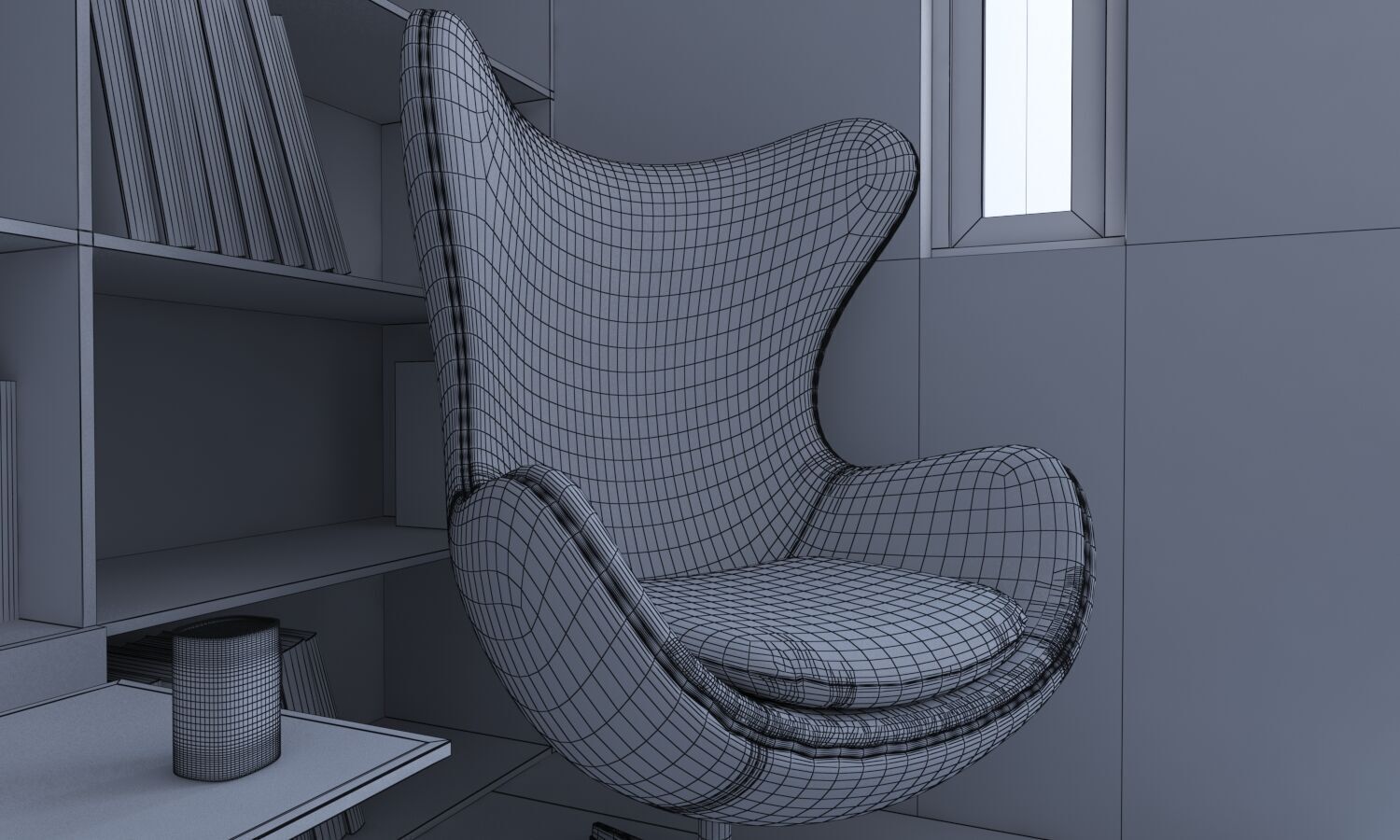 The White Loft 3D model_13
