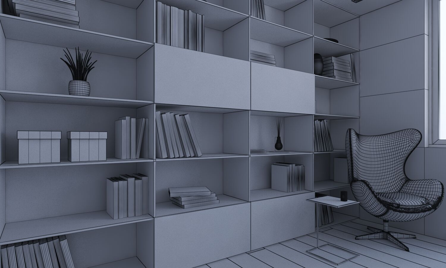 The White Loft 3D model_15