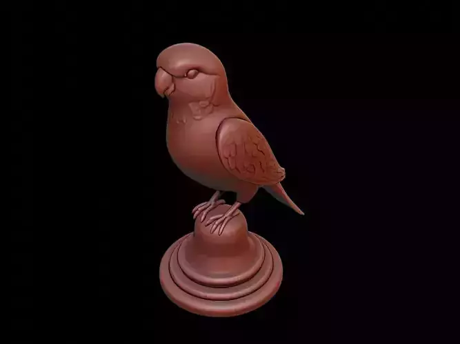 Budgerigar Animal Figure Printable