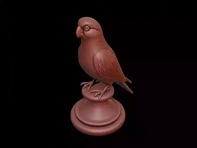 Budgerigar Animal Figure Printable