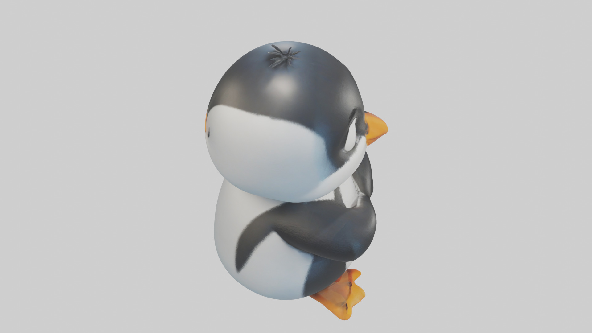 Cartoon Penguin model 3D model_18