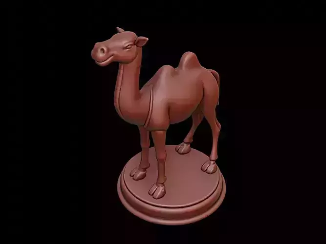 Camel Animal Figure Printable
