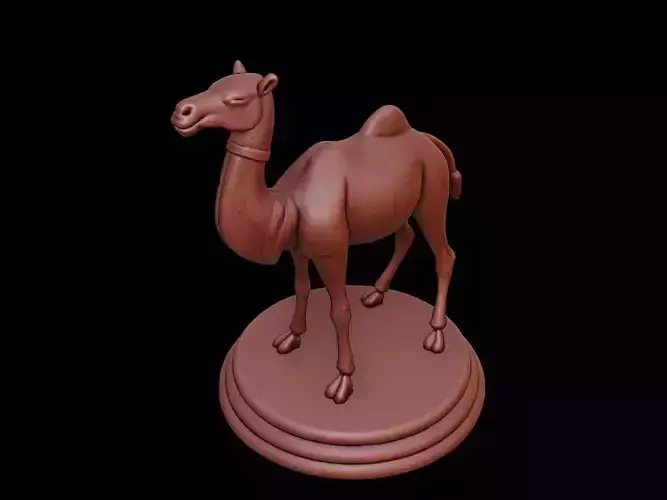 Camel Animal Figure Printable