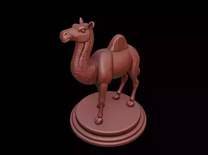 Camel Animal Figure Printable