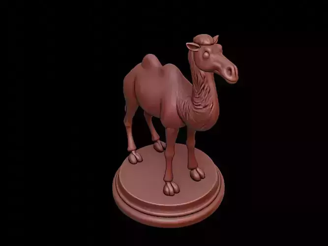 Camel Animal Figure Printable