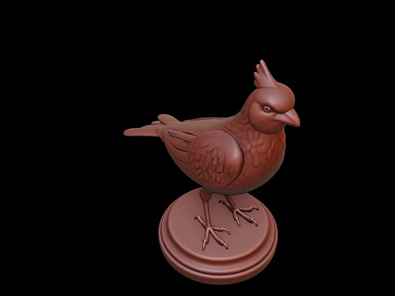 Canary Animal Figure Printable 3D print model_1