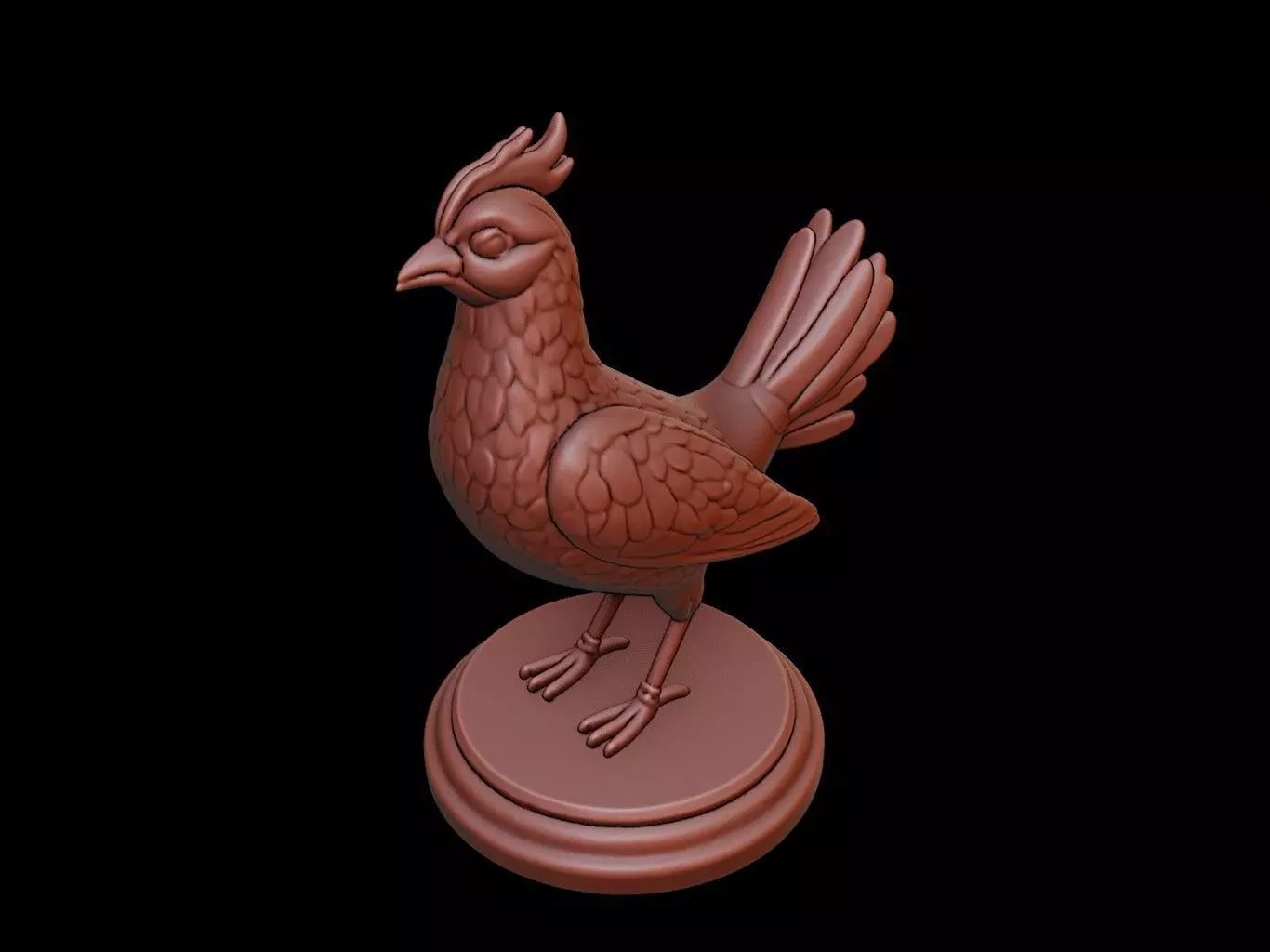 Canary Animal Figure Printable 3D print model