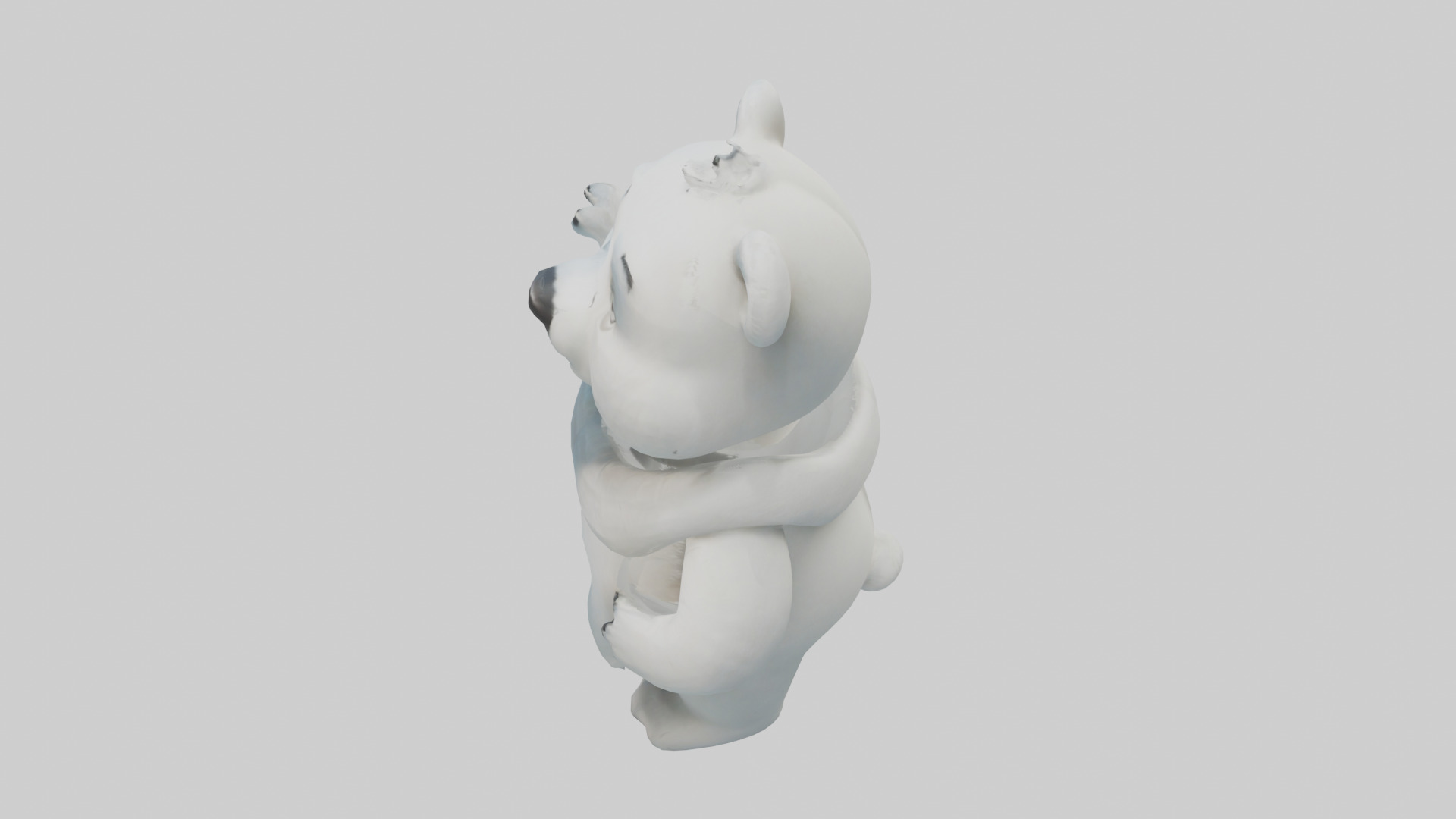 Cartoon Polar Bear model 3D model_17