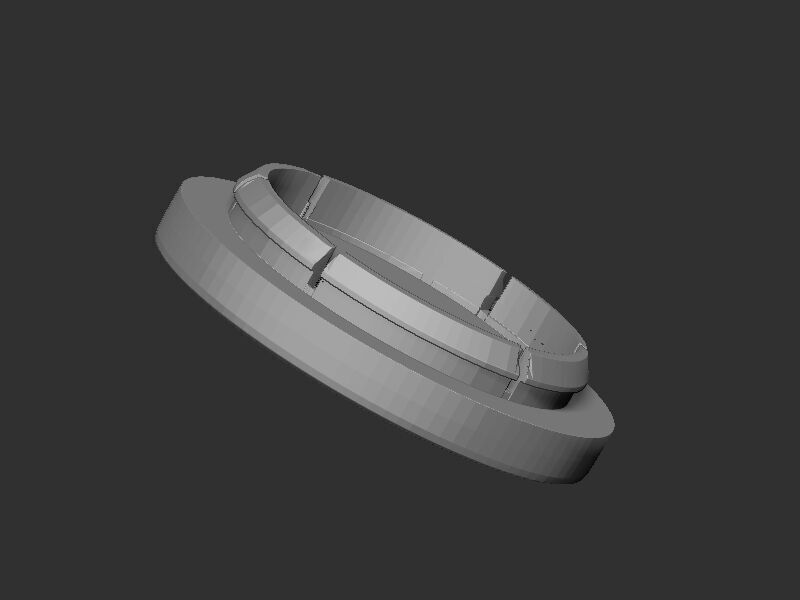 Buckle 3D print model_3