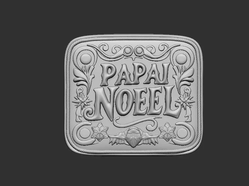 Buckle 3D print model_0