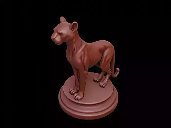 Cheetah Animal Figure Printable