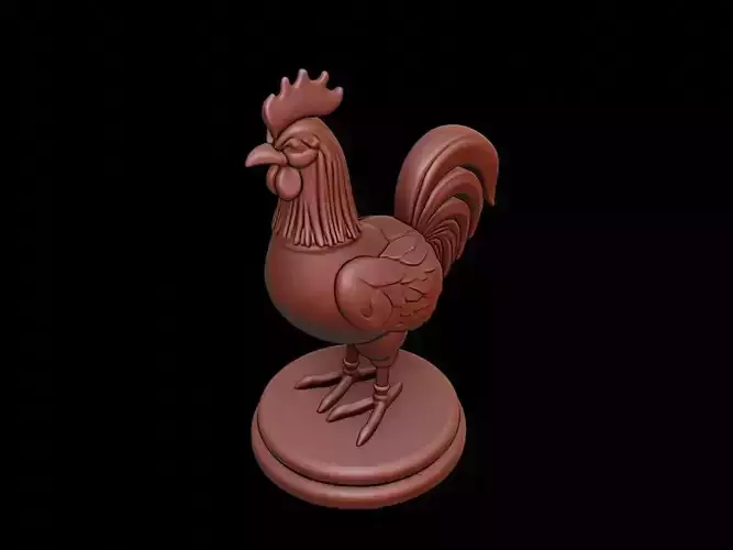 Chicken Animal Figure Printable