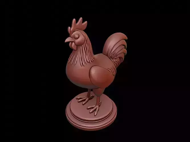 Chicken Animal Figure Printable