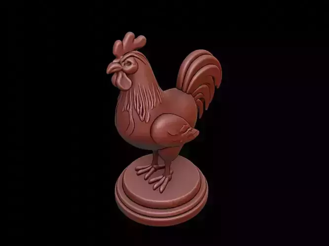 Chicken Animal Figure Printable