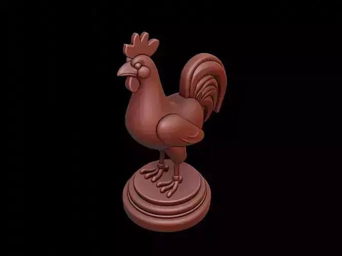 Chicken Animal Figure Printable