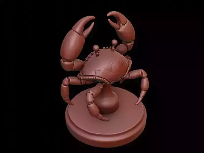 Crab Animal Figure Printable
