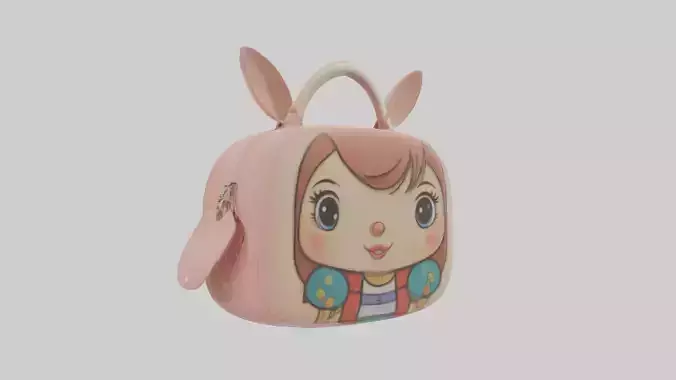 Cartoon Purse model 3D model