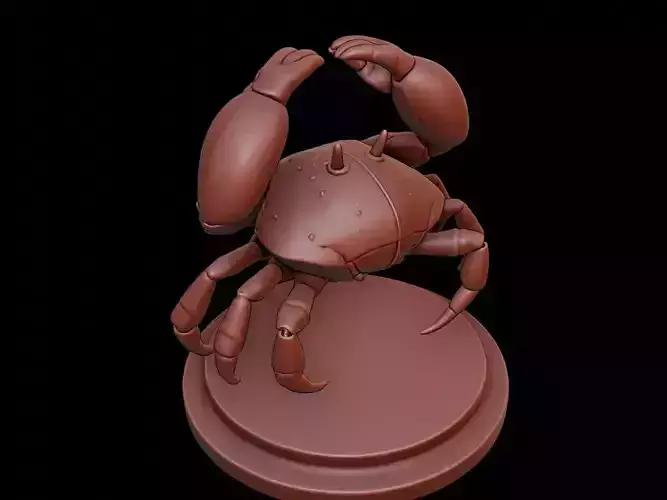 Crab Animal Figure Printable