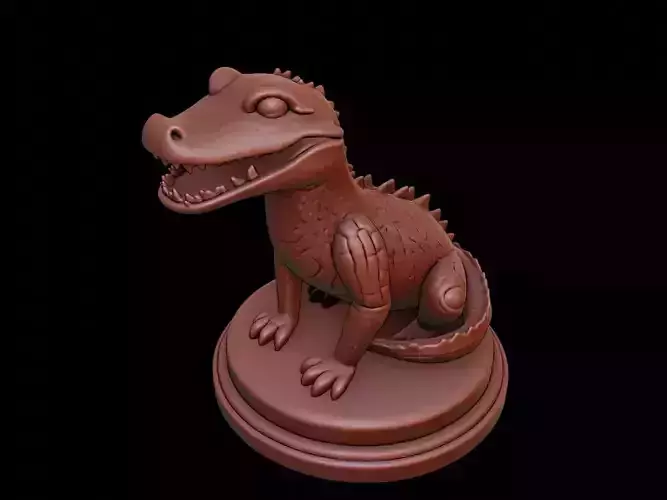 Crocodile Animal Figure Printable