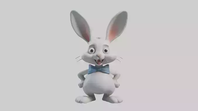 Cartoon Rabbit model