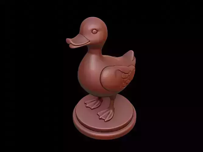 Duck Animal Figure Printable