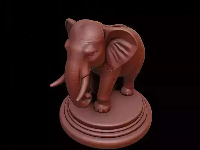 Elephant Animal Figure Printable