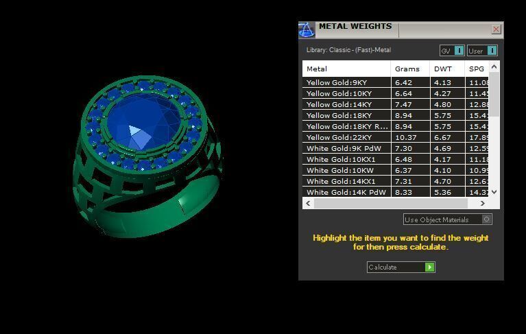 Rings 3D print model_4