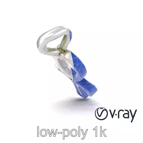 Ankh Pendant 3D Model Pack Low-poly 3D model