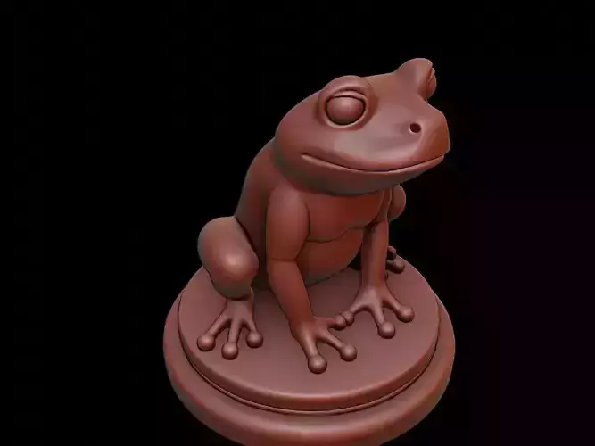 Frog Figure Printable