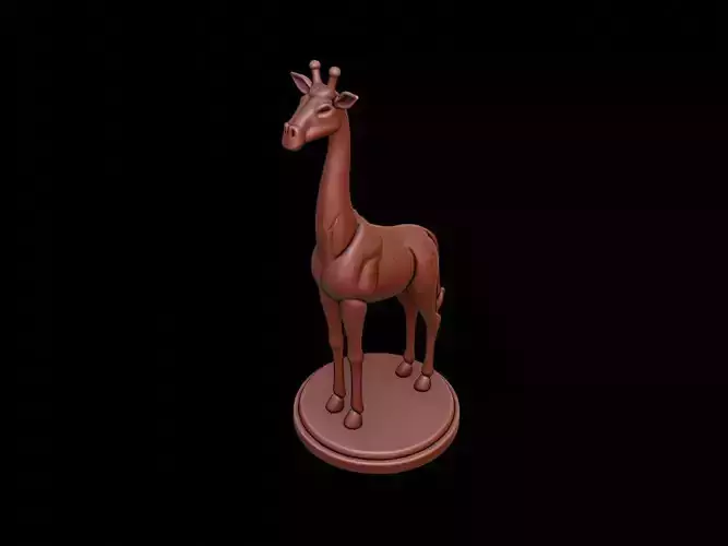 Giraffe Figure Printable