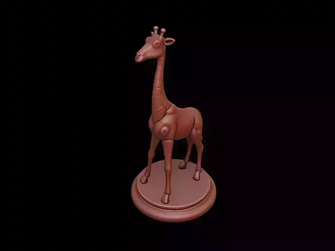 Giraffe Figure Printable